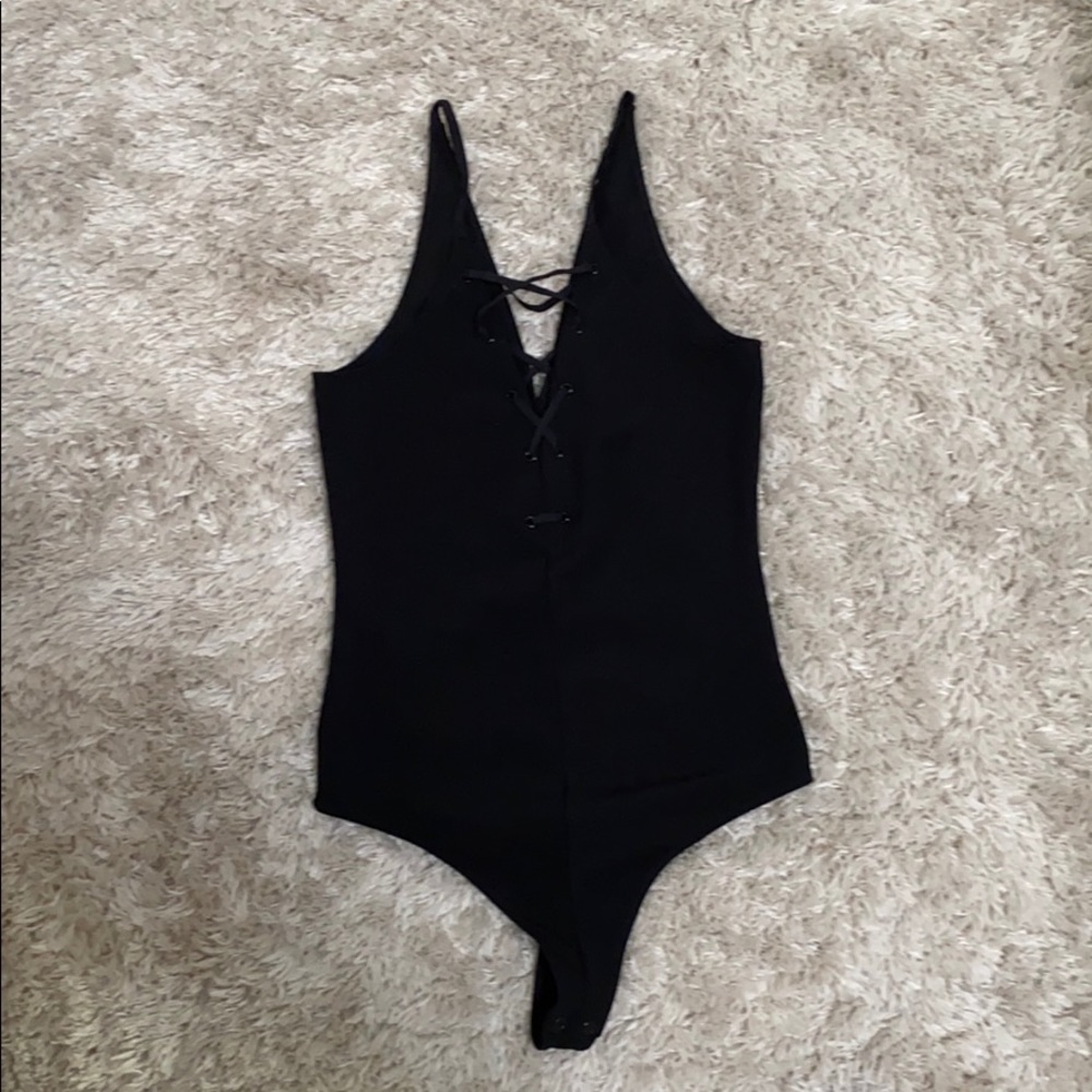 Express black bodysuit